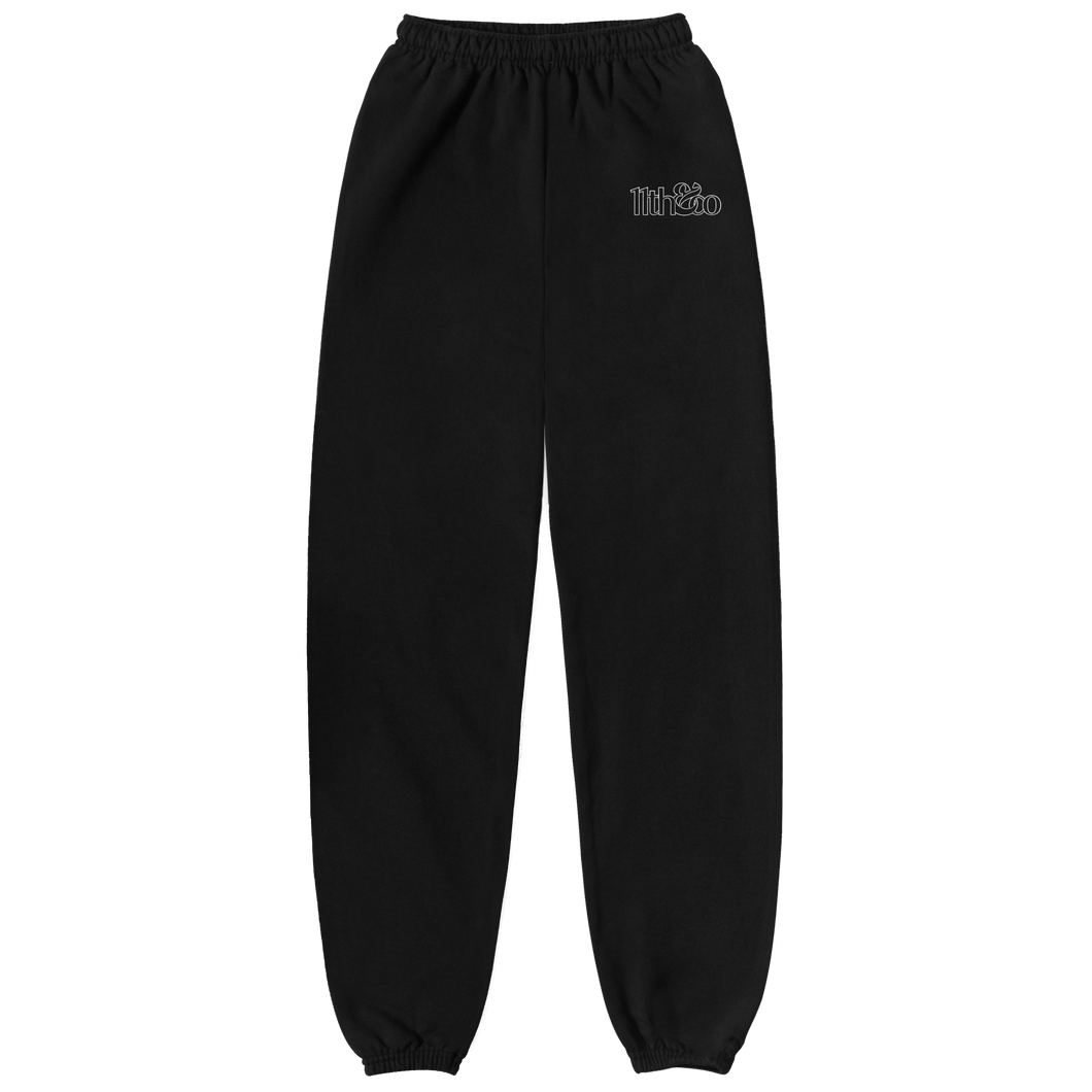 11th&Co Embroidered Sweatpants